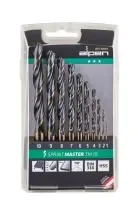 סט מקדחי מתכת 1.0-10 מ''מ (10 י''ח פסיעה כל 1 מ''מ) HSS-SPRINT MASTER TM10 אלפן