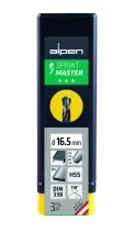 מקדח HSS מושחז שחור חרוט 14 מ''מ SPRINT MASTER אלפן