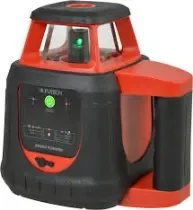 פלס מסתובב RED RUNNER טווח 250 מטר כולל קולט קרן וחצובה ולטה 3 מטר