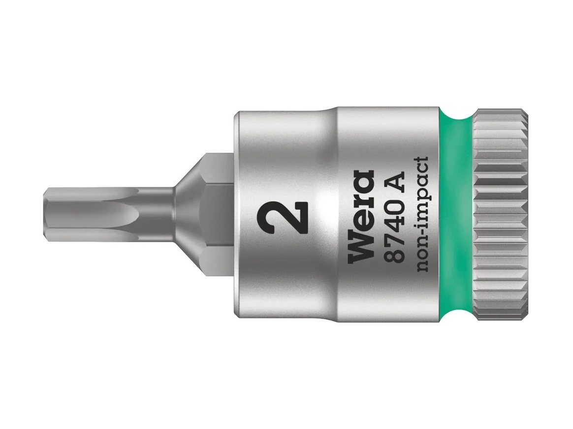 בוקסה אלן 2 מ''מ D1/4 WERA