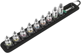 סט בוקסות אלן 3/8'' עם טפס WERA מידות 10-50 מ''מ