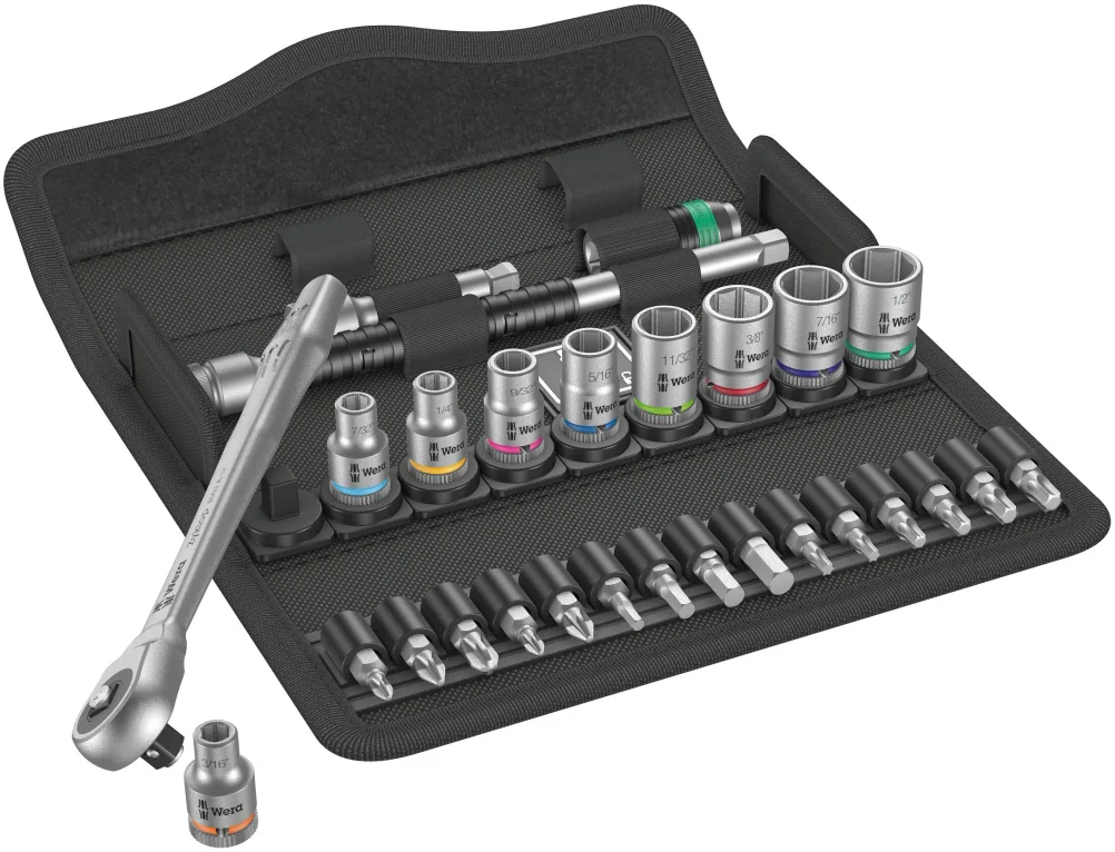 סט רצט ציקלופ 1/4'' WERA