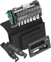 סט ביטים ובוקסות TOOL CHECK בנרתיק מתאים לרוכב אופניים WERA