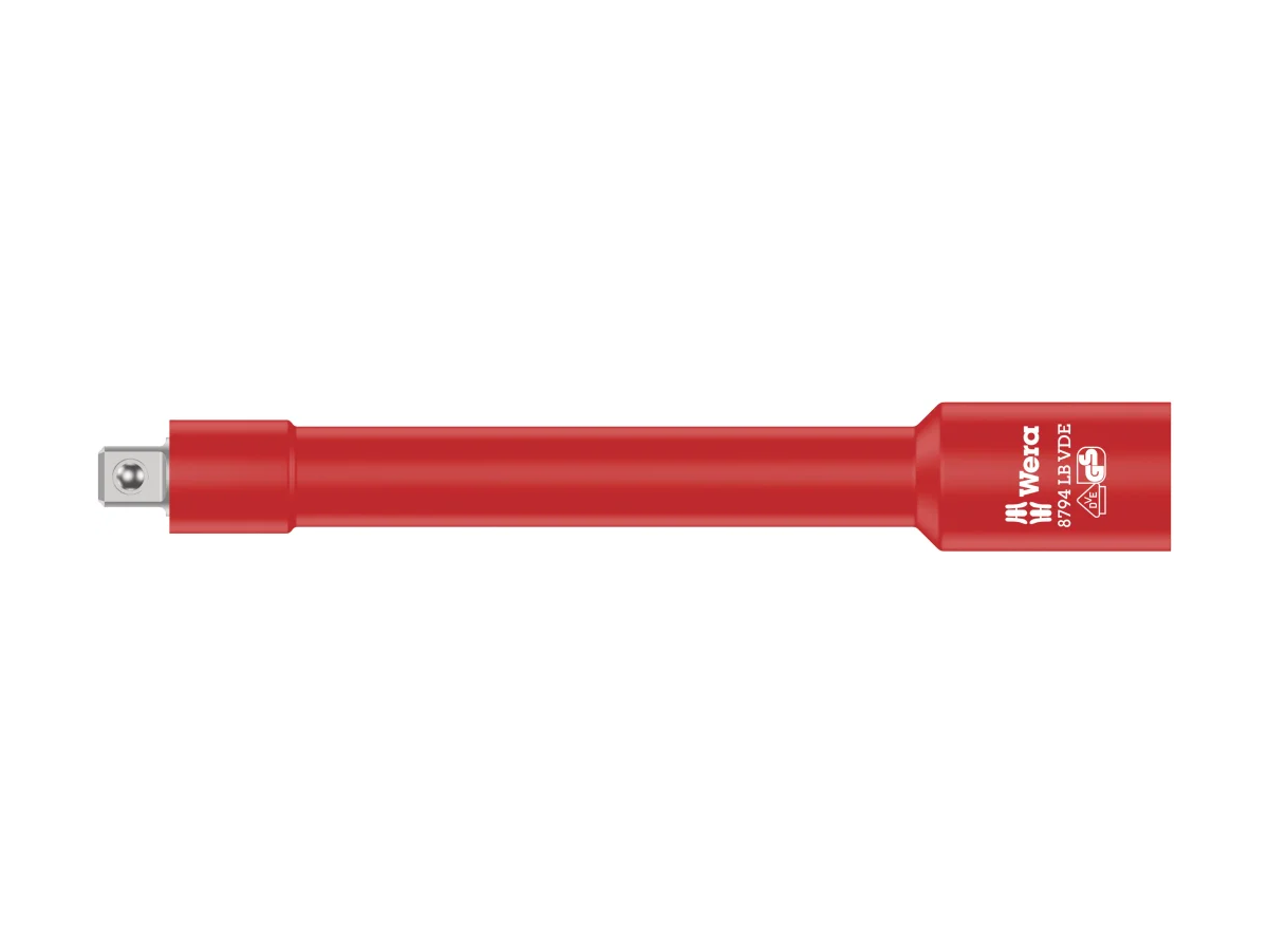מאריך ארוך 3/8X166 מבודד 1000V מבית WERA