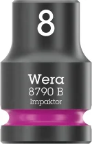 בוקסה שחורה D3/8 מילימטרית מבית WERA