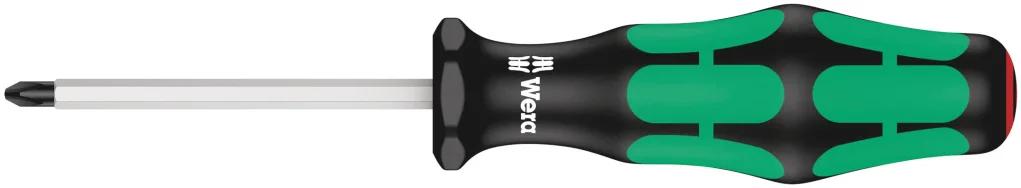 מברג פיליפס סדרה 300 WERA 0X60 (מיוחד קנה משושה)