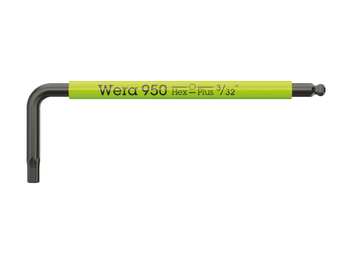 מפתח אלן כדורי 3/32 צבעוני WERA