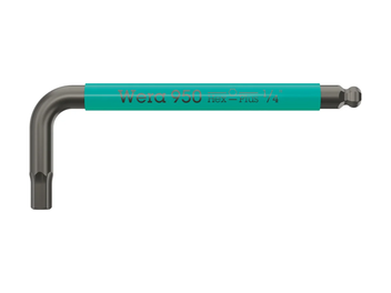 מפתח אלן כדורי 1/4 צבעוני WERA