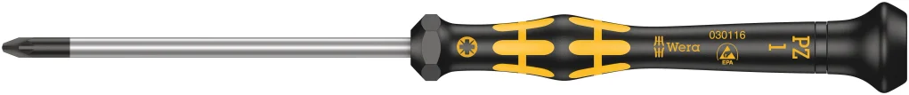 מברג אלקטרונאים פוזידרייב אנטיסטטי WERA 1X80