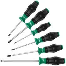 סט 6 חלקים מברגים COMFORT מבית WERA