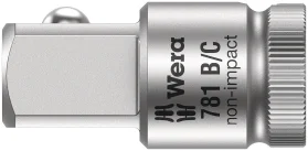 מעבר לבוקסה נקבה 3/8 לזכר 1/2 WERA