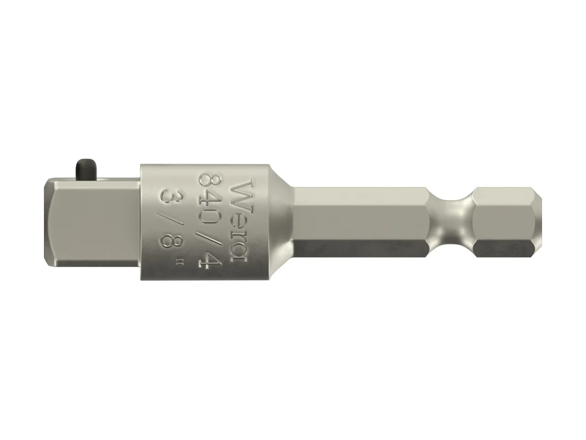 מתאם 1/4 אינץ' אימפקט לבוקסות WERA 3/8 דגם 870/4