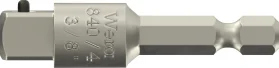 מתאם אימפקט Wera 870/4 – מהינע משושה "1/4 להינע מרובע "3/8 (50 מ"מ)