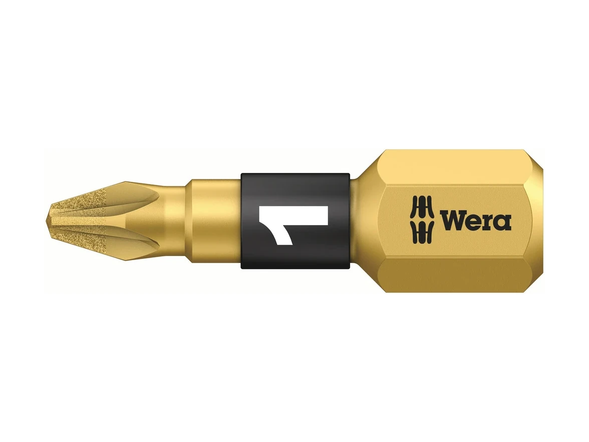 ביט יהלום BITORSION פוזידרייב WERA 2X25 מוזהב