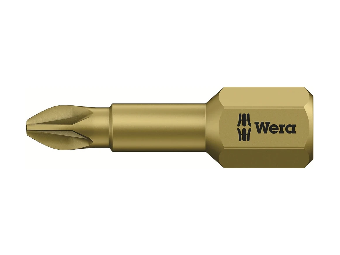 ביט פוזידרייב מוזהב WERA TORSION 1X25