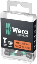 ביט טורקס WERA IMPACTOR 10X25