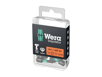 ביט טורקס WERA IMPACTOR 10X25
