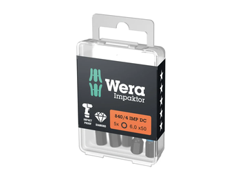 ביט אלן אימפקט ציפוי יהלום 6X50 מ''מ IMPAKTOR WERA
