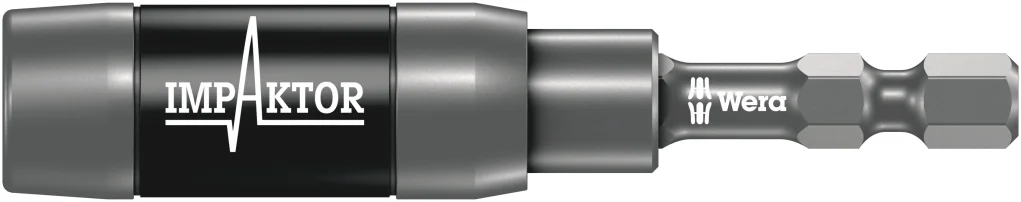 מוביל ביטים מגנטי עם טבעת עוצרת ומגנט טבעת WERA IMPACTOR 897/4
