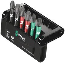 סט ביטים אימפקטור 6 יח אורך 50 מ''מ WERA