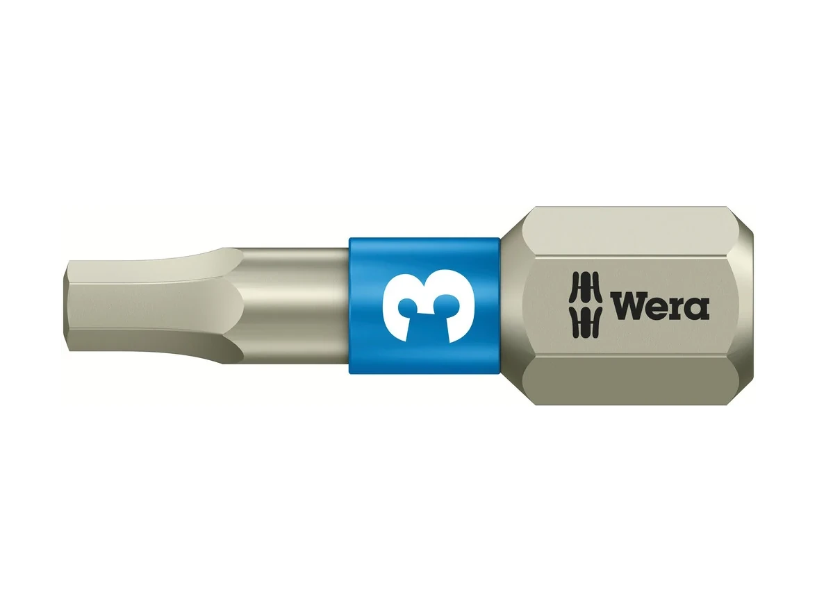 ביט אלן נירוסטה WERA 3X25
