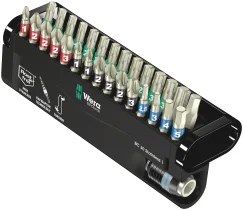 סט ביטים נירוסטה מורחב 30 יח' WERA STAINIESS