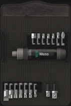סט מברג דפיקה אימפקט + 17 אביזרים WERA