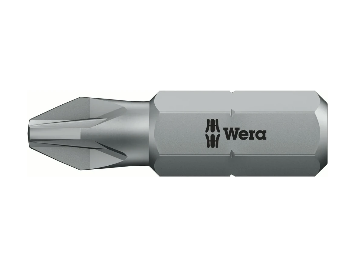 ביט פוזידרייב 1X25 כסוף WERA