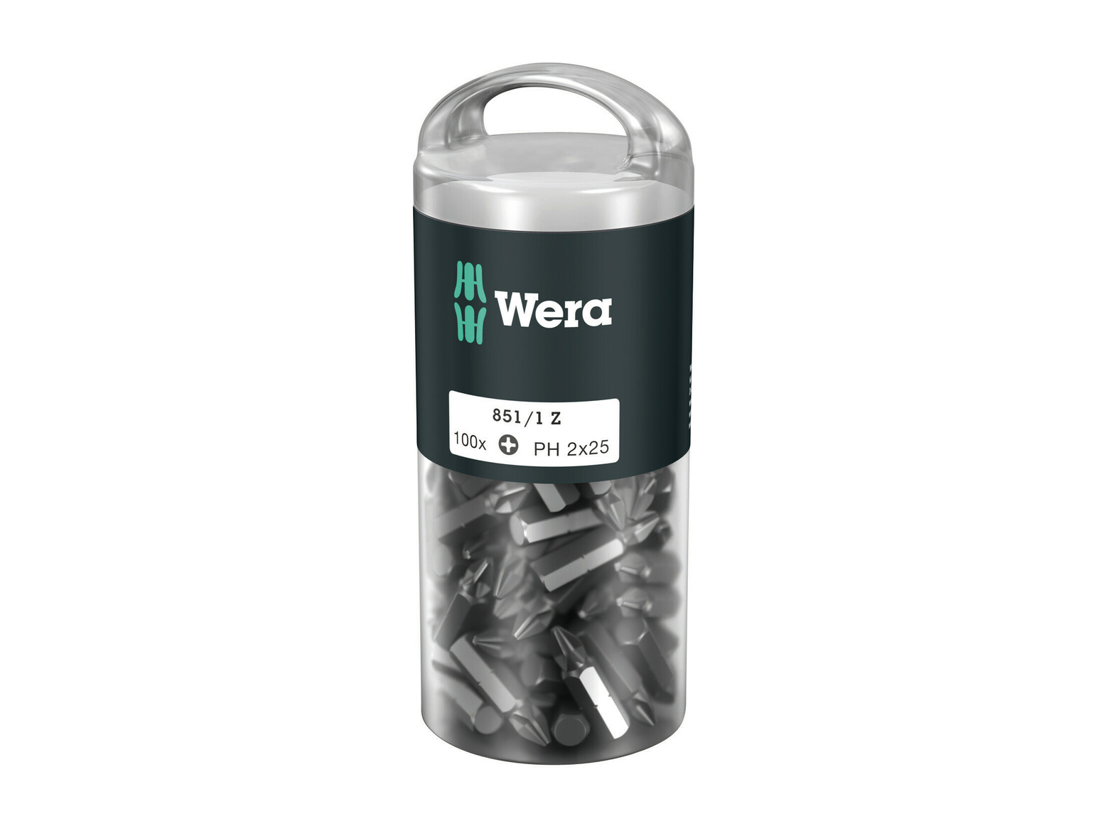 ביט פיליפס כסוף WERA 2X25 (בקבוק 100 יחידות)
