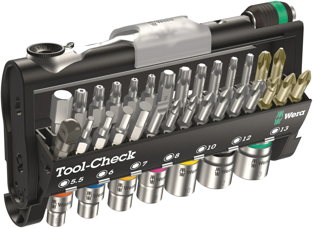 סט ביטים ובוקסות TOOL CHECK רגיל WERA
