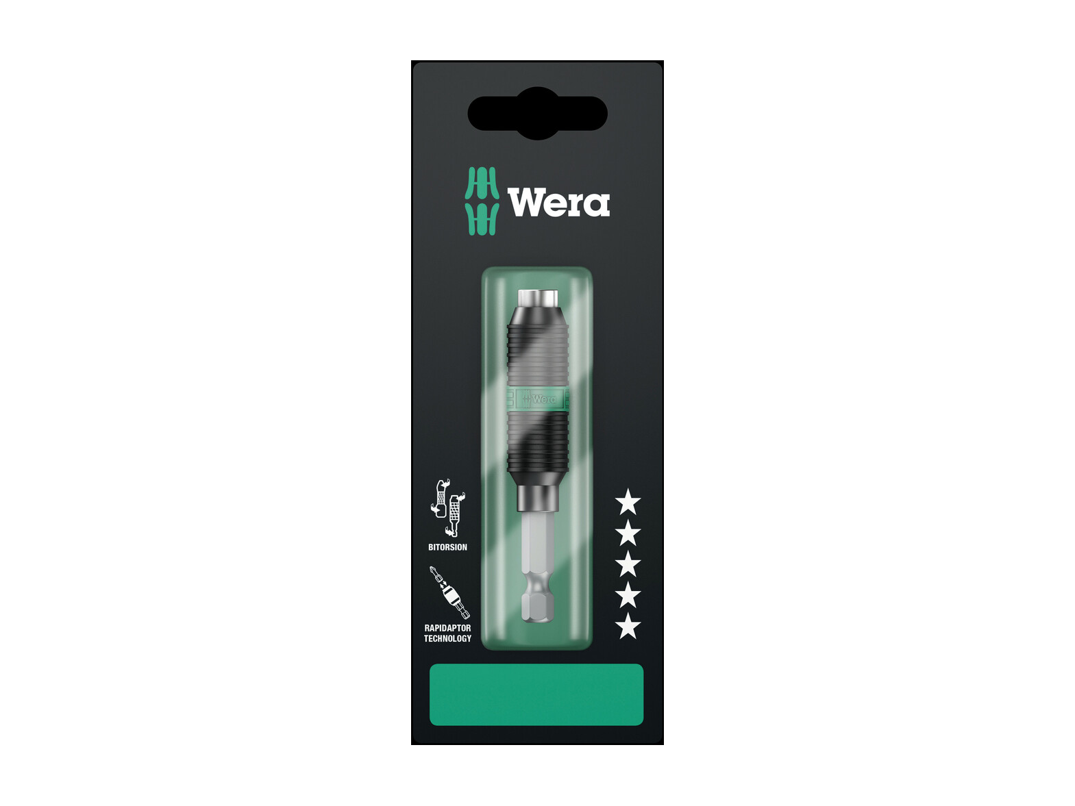 מוביל ביט סופג מומנט WERA בבליסטר 897/4R SB