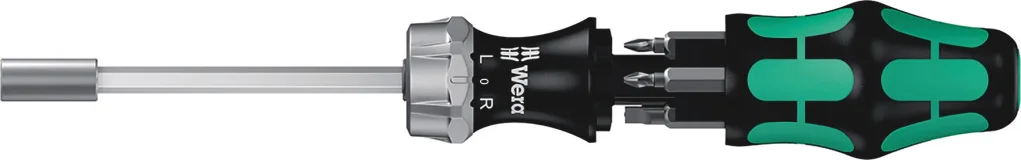 מברג רצ'ט+ביטים WERA דגם KK 27RA 1 SB