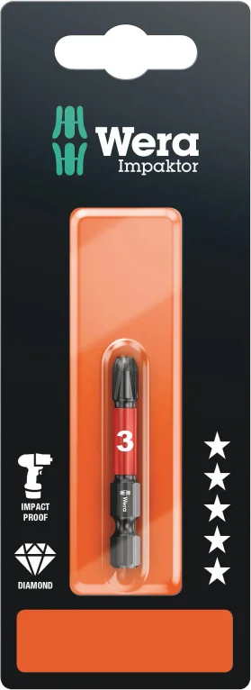 ביט פיליפס אימפקטור PH3X50 למברגות אימפקט WERA