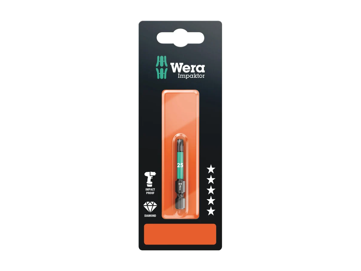 ביט טורקס 25X50 מ''מ IMPAKTOR WERA