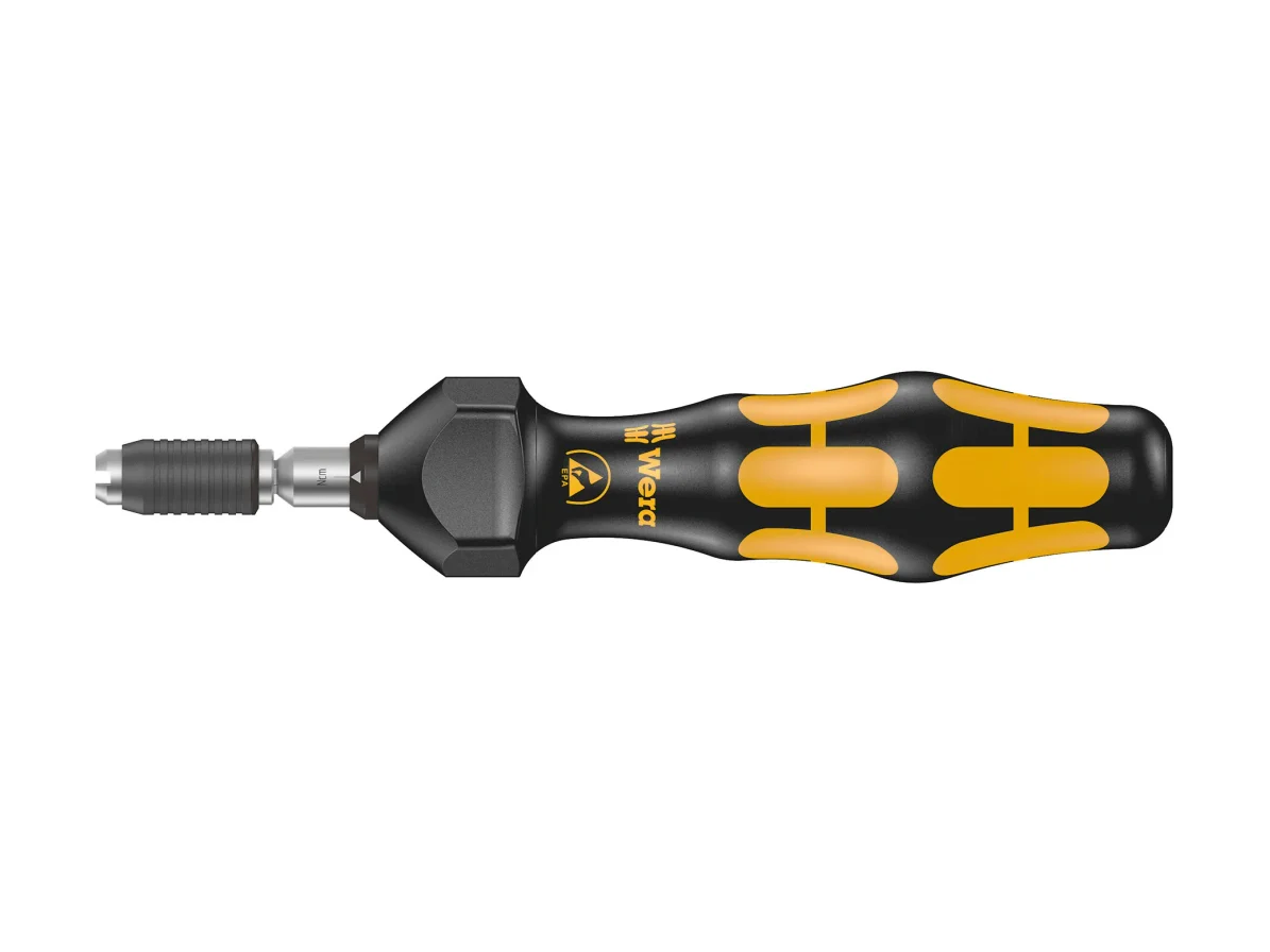 מברג מומנט אנטי סטטי WERA מידה ESD 10.0-34.0 NCM (לביט חצי עגול)