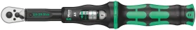 מפתח מומנט טורקמטר מתכוונן 2.5-25NM WERA גם ב- 1-18LBF-FT הינע 1/4 אינץ'