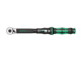 מפתח מומנט טורקמטר מתכוונן 20-100NM WERA הינע 1/2 אינץ' C2