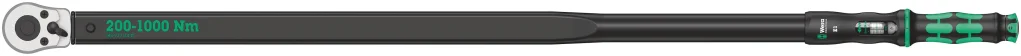 מפתח מומנט טורקמטר מתכוונן 200-1000NM WERA גם148-737LBF-FT הינע 3/4 אינץ' E1