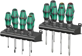 סט 14 חלקים מברגים ענקיים + סטנד סדרה 300 מבית WERA