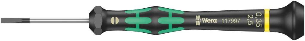 מברג אלקטרונאים שטוח 2.5X40 WERA
