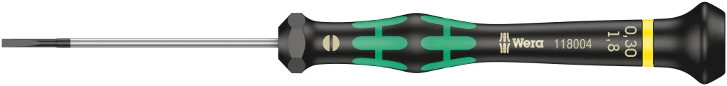 מברג אלקטרונאים שטוח 1.8X60 WERA