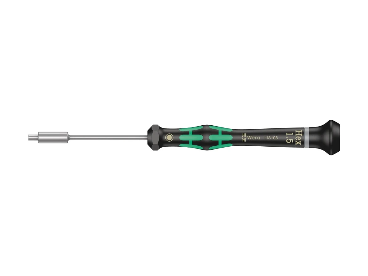מברג אלקטרונאים בוקסה 1.5X60 מ''מ WERA