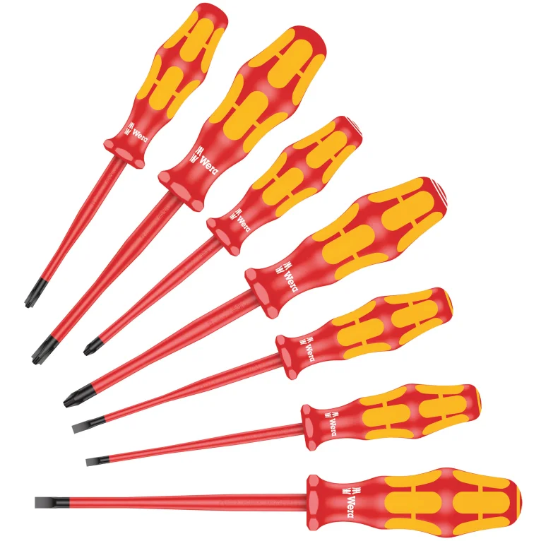 סט 7 חלקים מברגים מבודדים 1000V דגם 160 iSS/7 מבית WERA