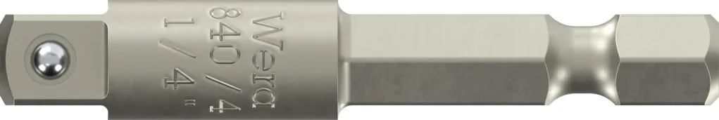מתאם ''1/4 אימפקט לבוקסות WERA 1/4