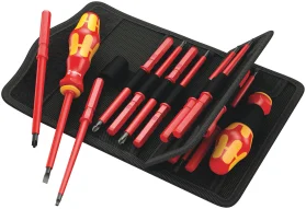 סט 18 חלקים מברגים מתחלפים מבודד 1000V מבית WERA