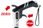 גלגלת מתקפלת למדידה עד 9.999 מטר גלגל קטן Laserliner
