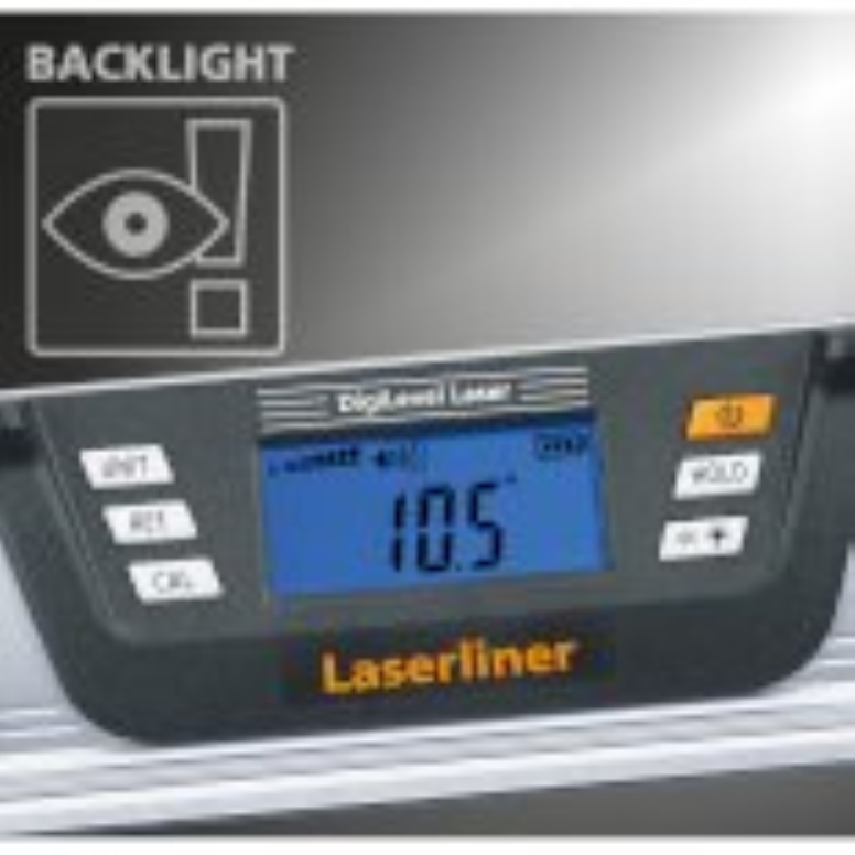פלס דיגיטלי משולב קרן לייזר ירוקה 40 ס''מ Laserliner