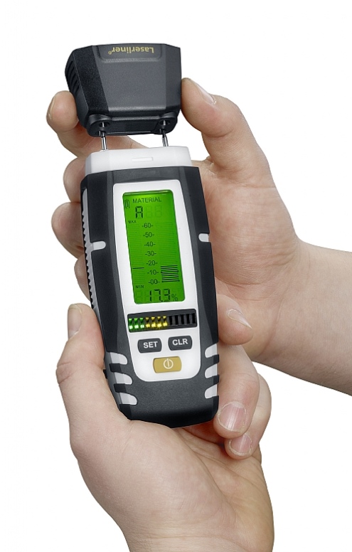 מד לחות מקצועי בעץ גבס וחומרים אחרים Laserliner