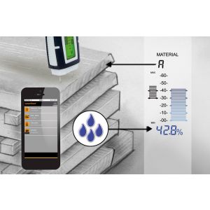 מד לחות מקצועי בנעיצה +דוקרנים +BLUETOOTH