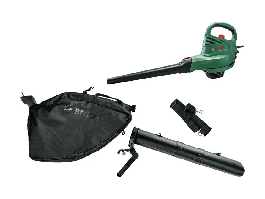 מפוח שואב עלים Bosch UniversalGardenTidy 2300 - כלי גינון 3 ב-1 עוצמתי ושקט במיוחד